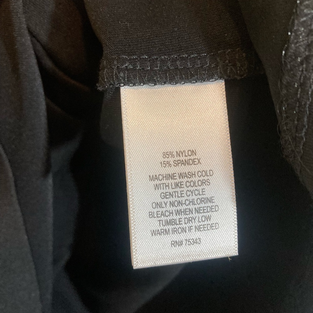 Elegant Black Sleeveless Dress, Cynthia Rowley, size 12, excellent condition - Picture 2 of 3